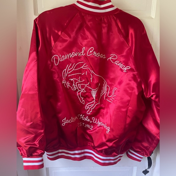 Diamond Cross ranch x Z supply rodeo baseball jacket - Picture 7 of 9